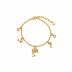 Dolphin Paradise Charm Bracelet