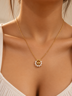 Pearl Bow Necklace