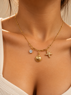 Gold Seashell Necklace