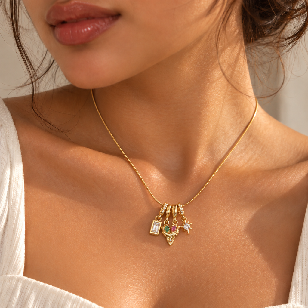 The Celestial Amulet Cluster Pendant