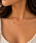 Heart Station Necklace