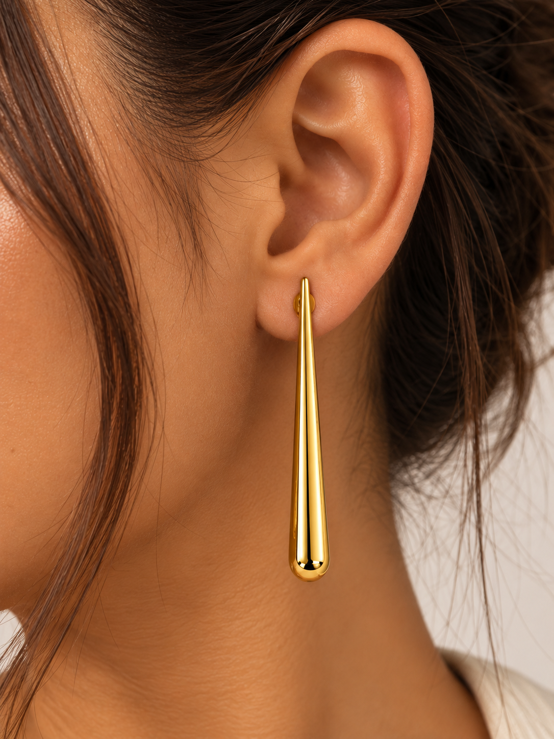Dual Tone Earrings (2 IN 1)