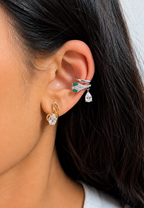 Cleopatra’s Tear Serpent Cuff