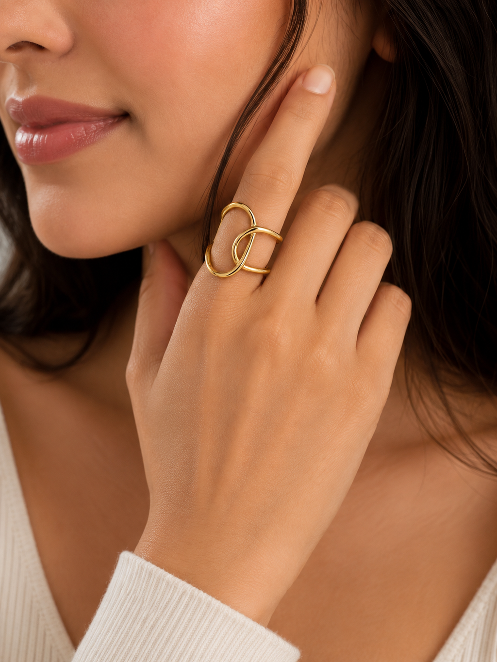 Infinity Twist Ring