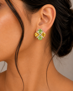 Citrus Bloom Crystal Studs