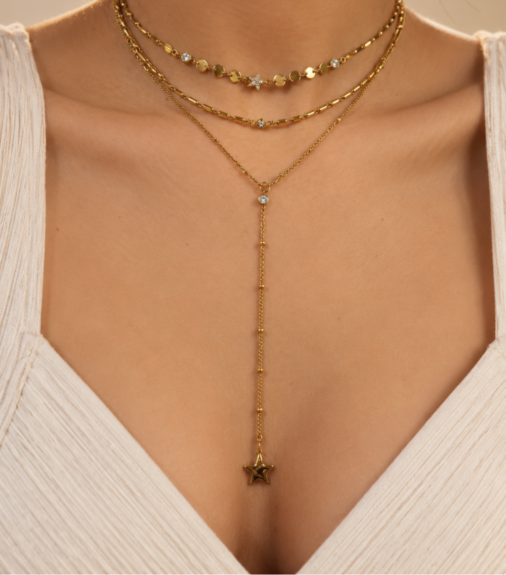 Star Layered Necklace