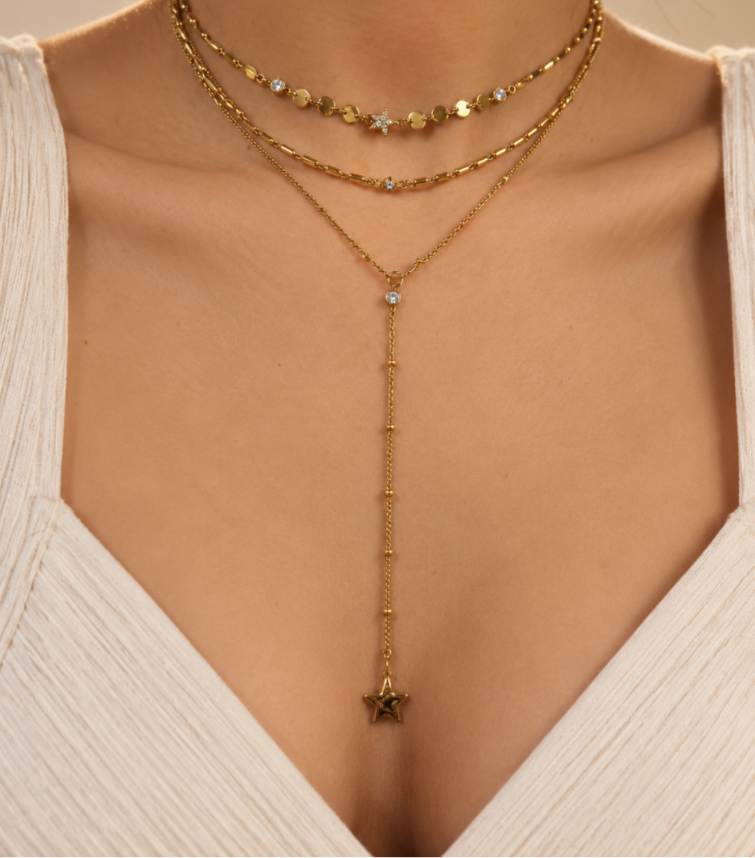 Star Layered Necklace