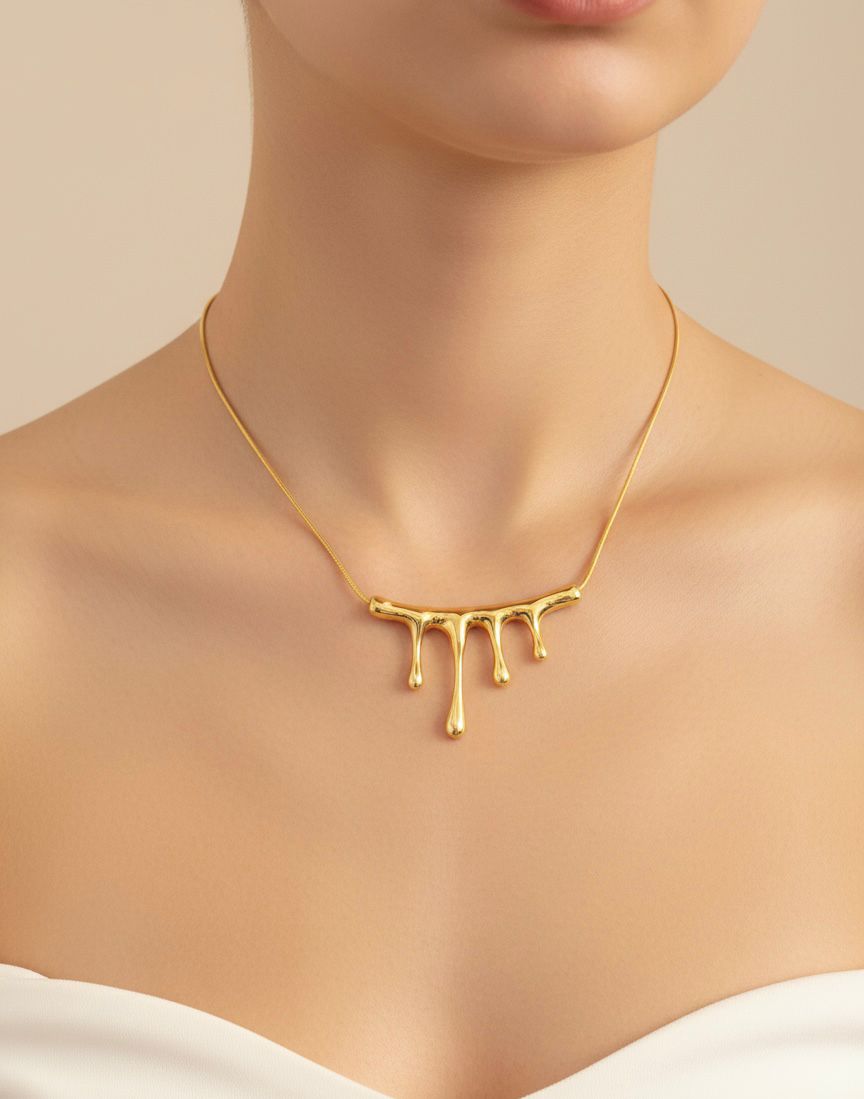 Molten Drip Necklace