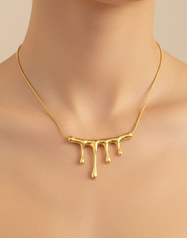 Molten Drip Necklace
