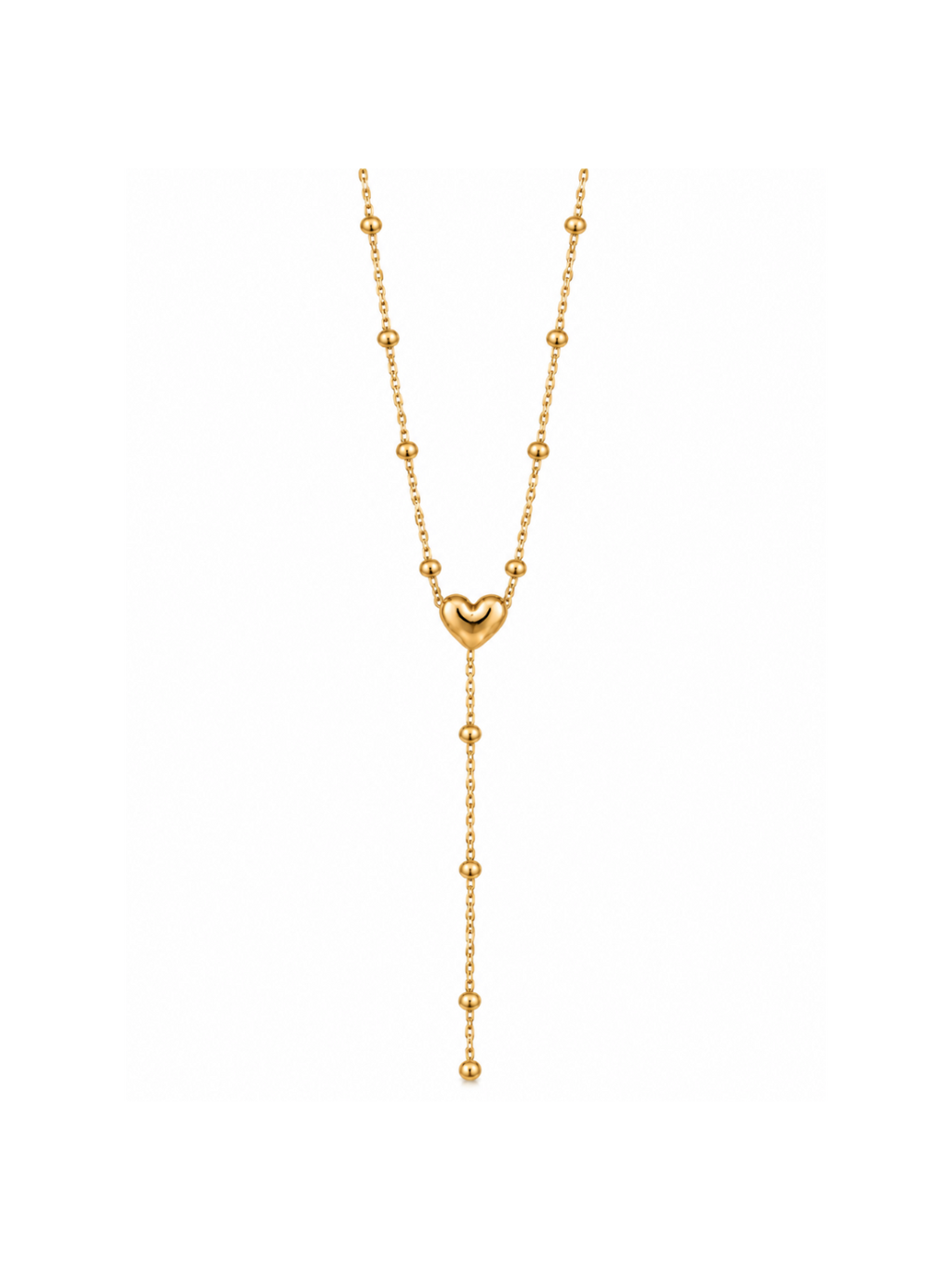 Heart Lariat Necklace