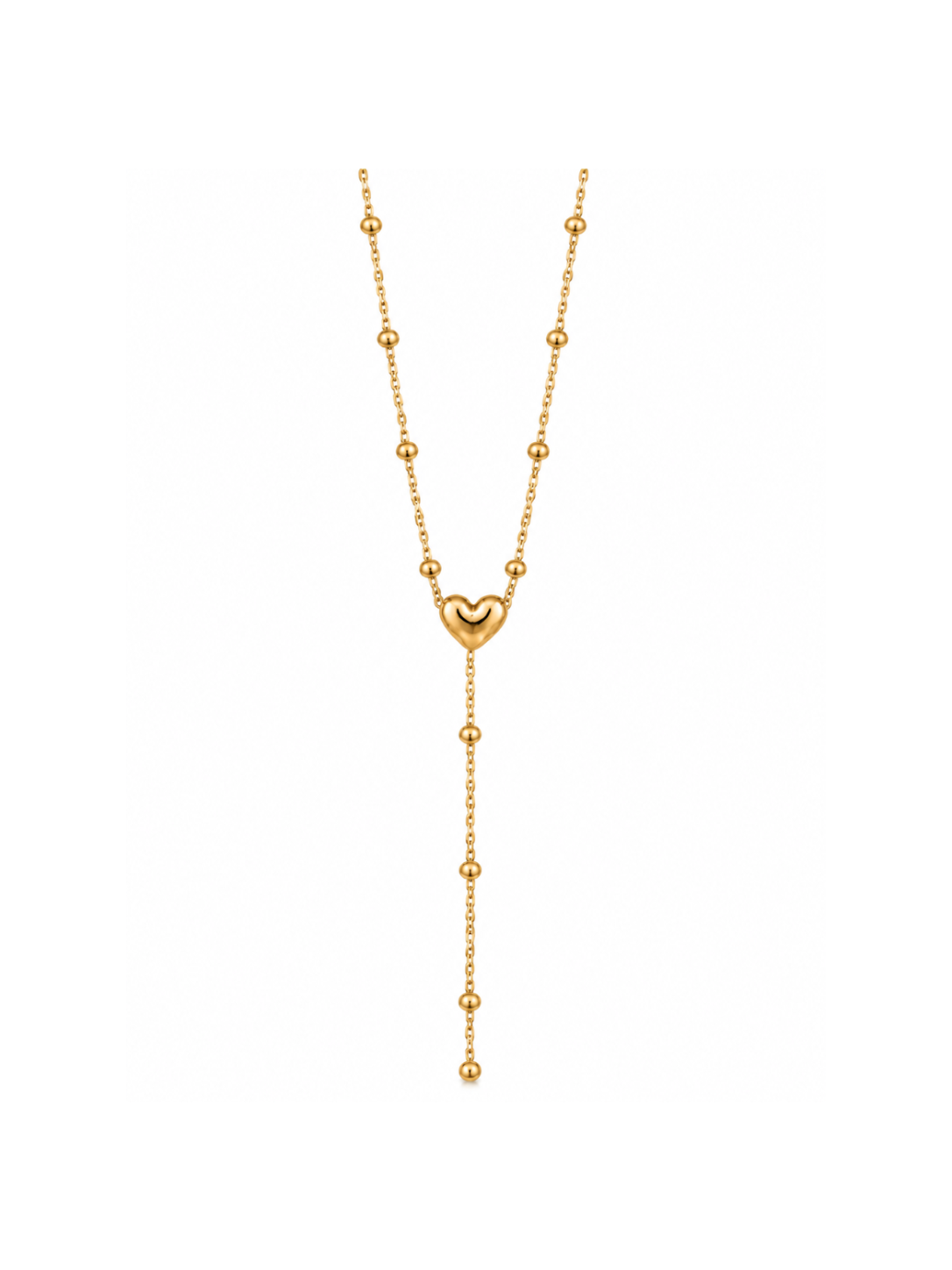 Heart Lariat Necklace