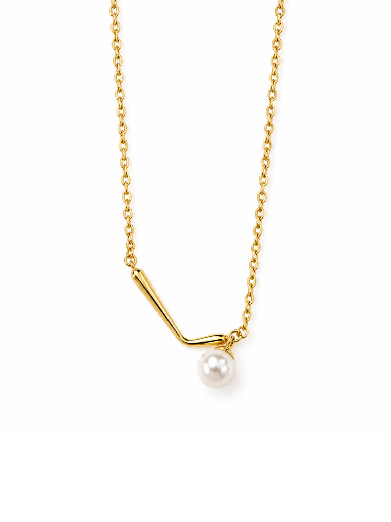 Pearl Bar Necklace