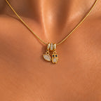 Guardian Owl & Evil Eye Protection Charm Necklace