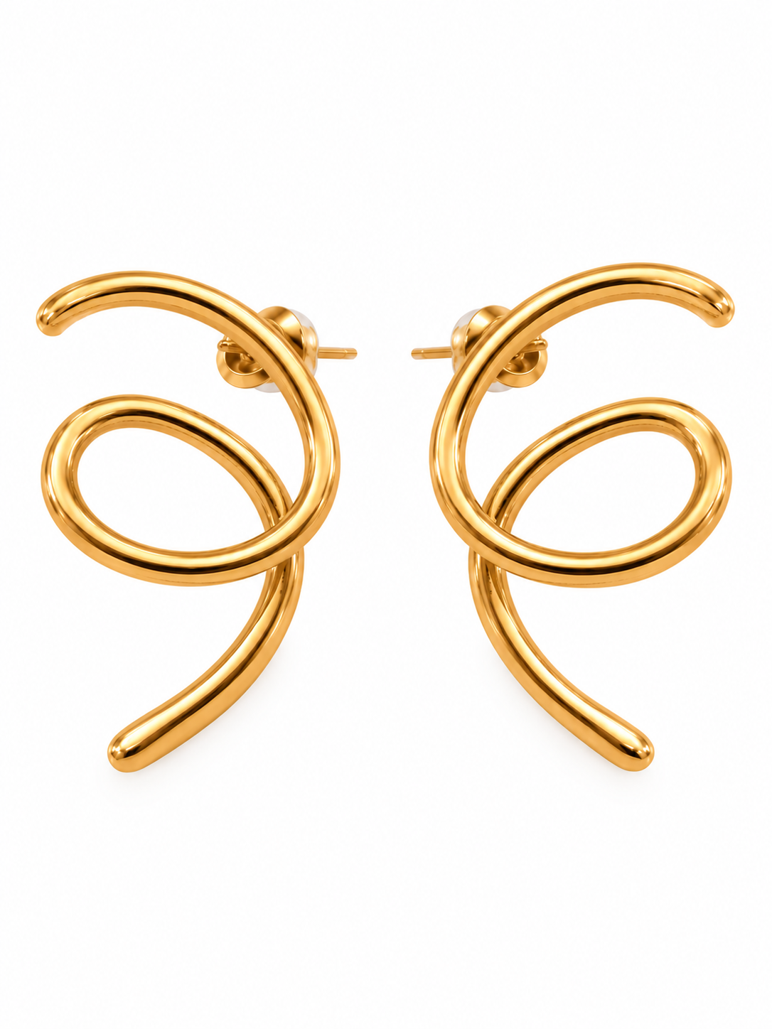 Sculpted Loop Earrings