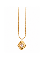 Pearl Medallion Necklace