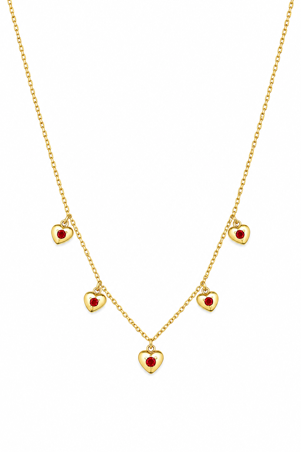 Heart Station Necklace
