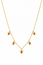 Heart Station Necklace