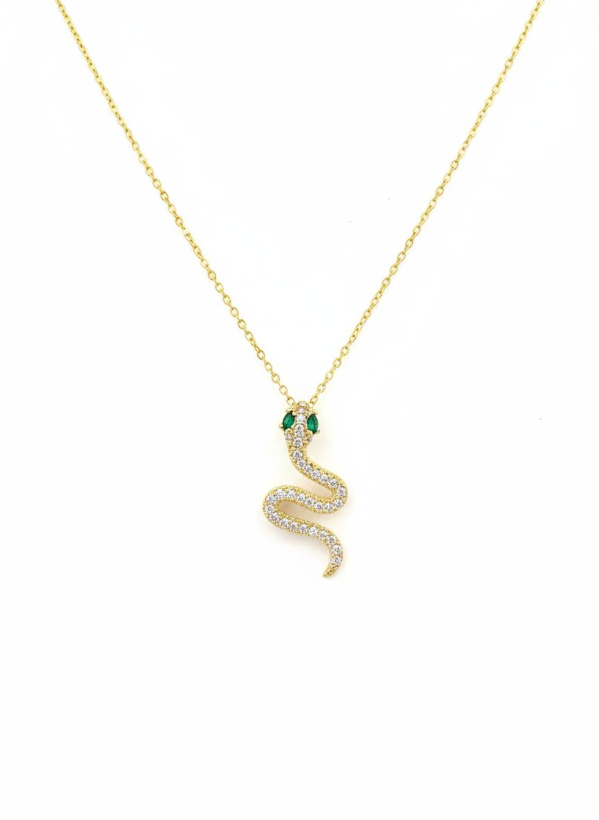 Serpent Sparkle Necklace