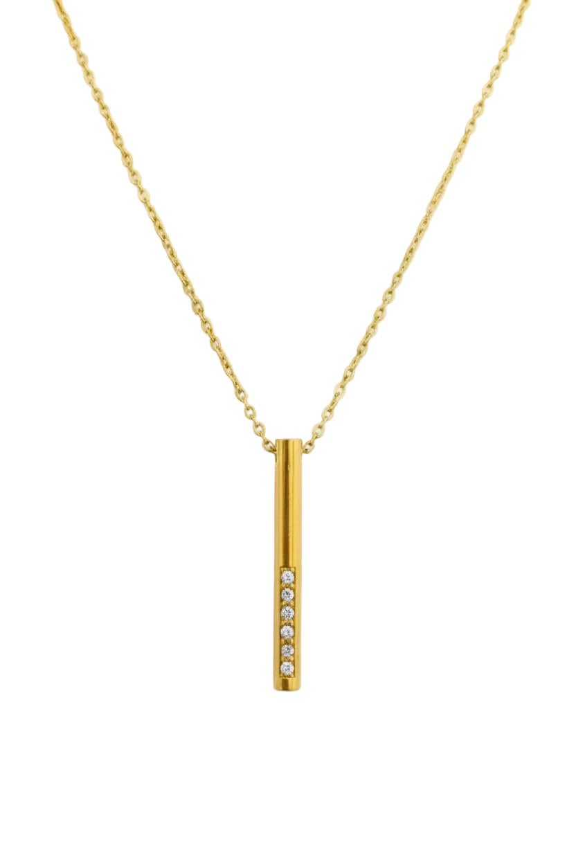 Sleek Sparkle Necklace