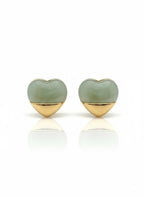 Resin Heart Studs