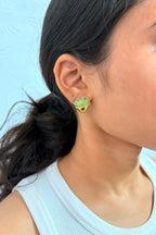 Resin Heart Studs