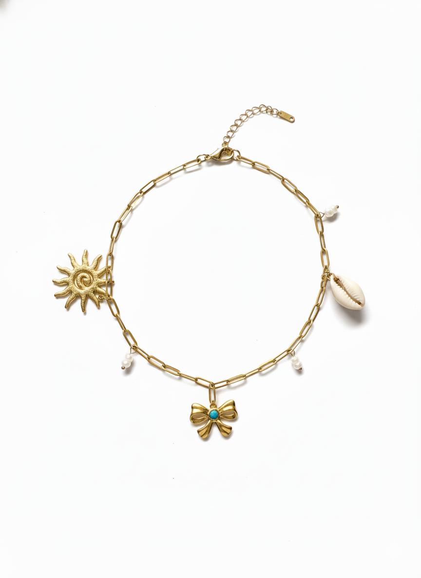 Solar Horizon Charm-Necklace