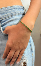 Dainty Emerald Tennis