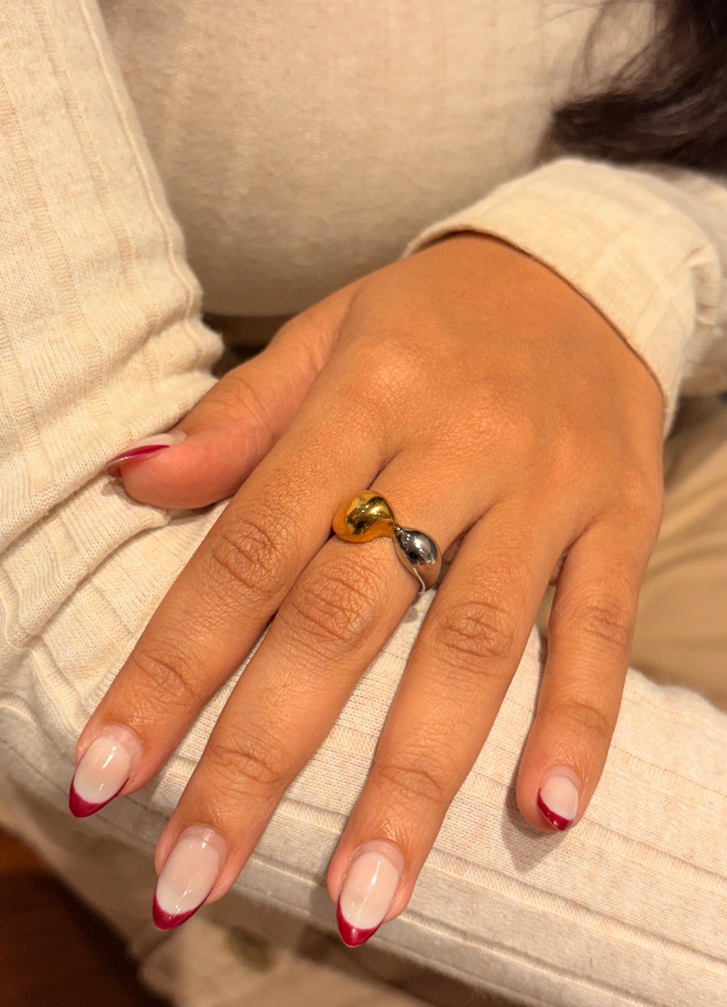 Two-Tone Teardrop
