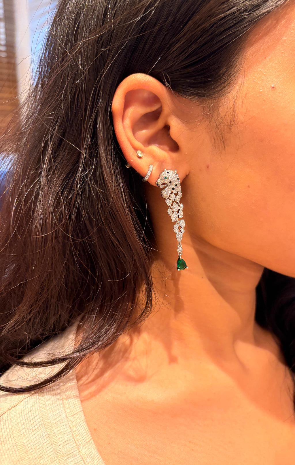 Panther Earrings