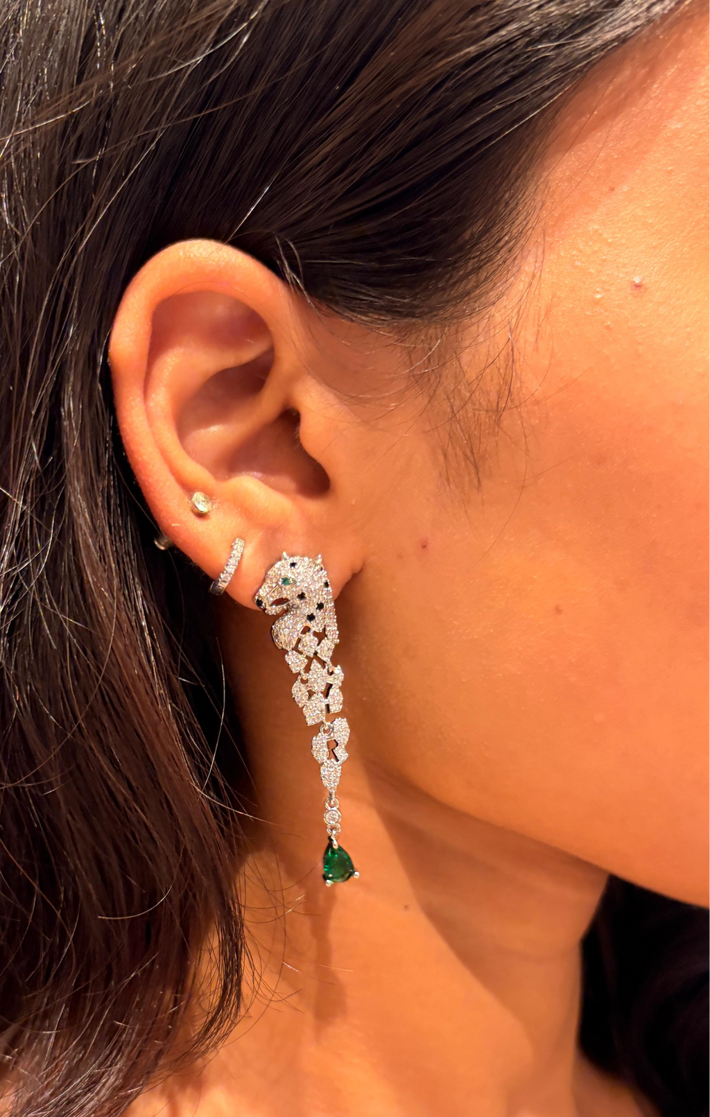 Panther Earrings