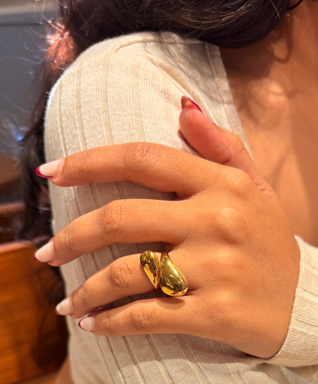 Golden Teardrop