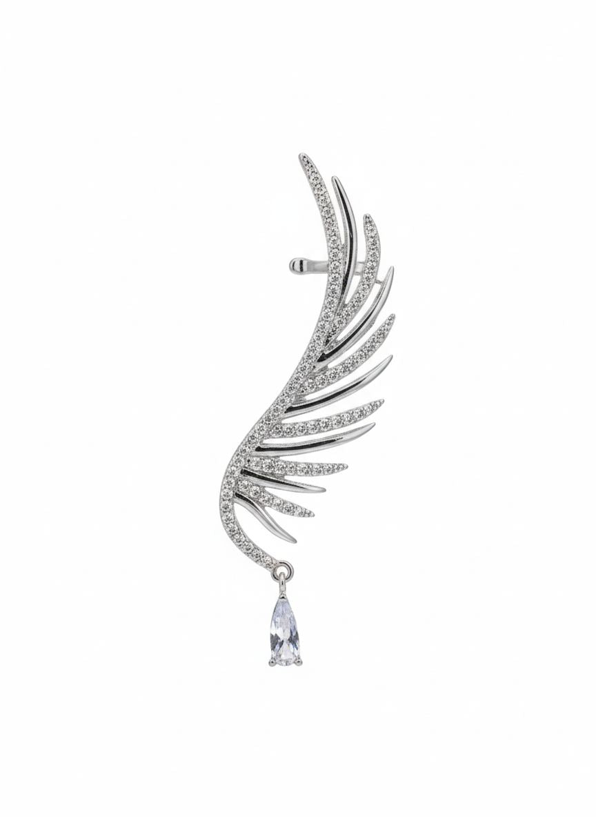 Crystal Wing Earcuff