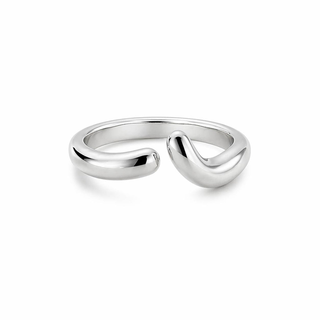 Sculptural  Silver Ring