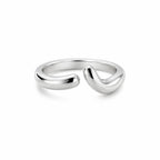 Sculptural  Silver Ring