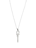 Pavé Ankh Pendant
