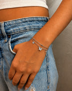 Butterfly Layer Bracelet