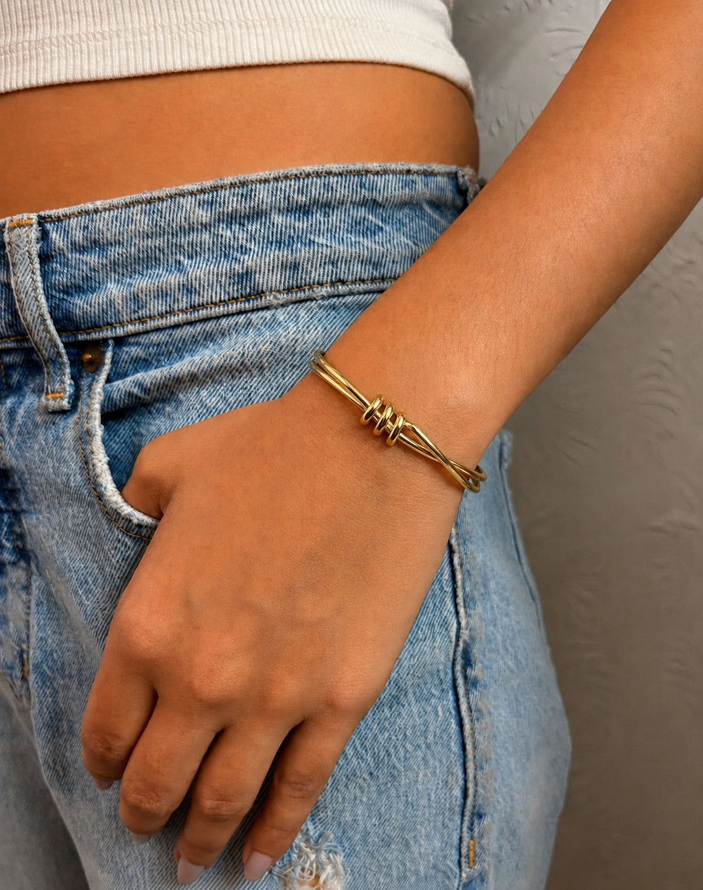 Twisted Cuff Bracelet