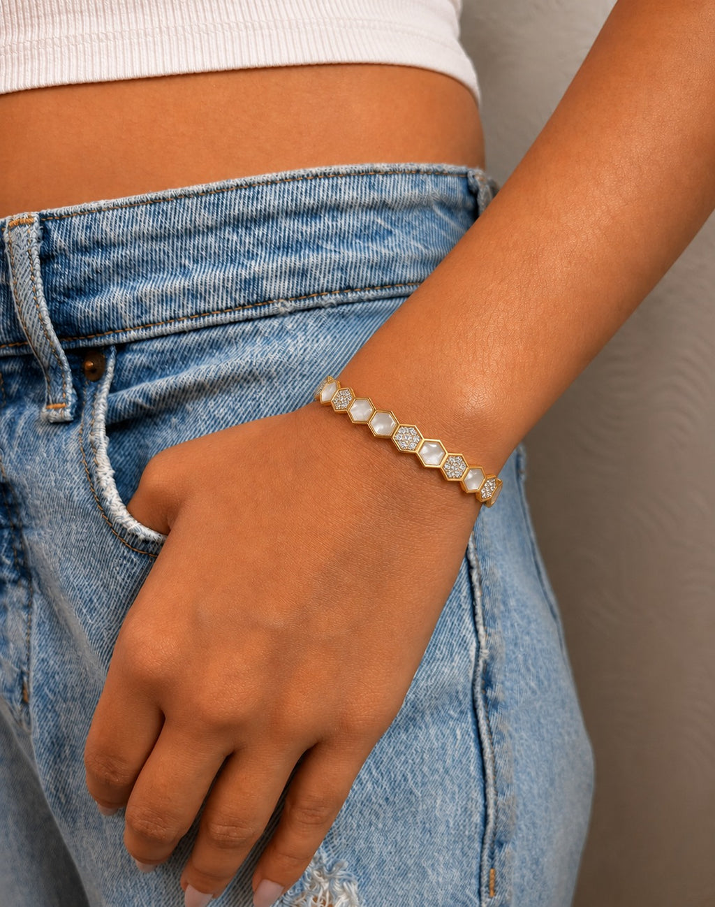 Honeycomb Bracelet (BABYSIZE)