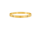 Open Crystal Bar Cuff