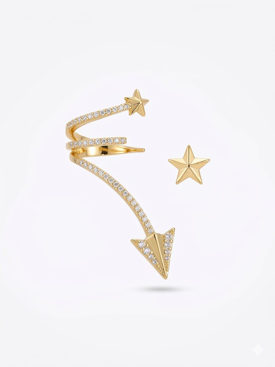 The Comet’s Path Ear Set