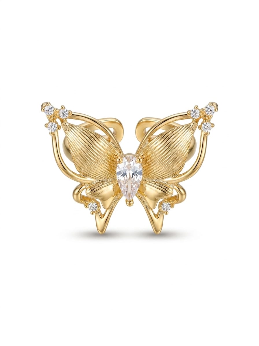 The Monarch Pear Ring