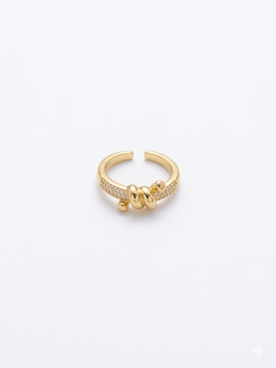 Aurelia Knot Ring