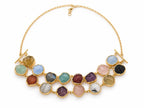 Celestial Crystal Collar Necklace