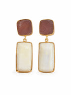 Desert Pearl Duo Earrings