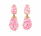 Azure Terrazzo Drop Earrings