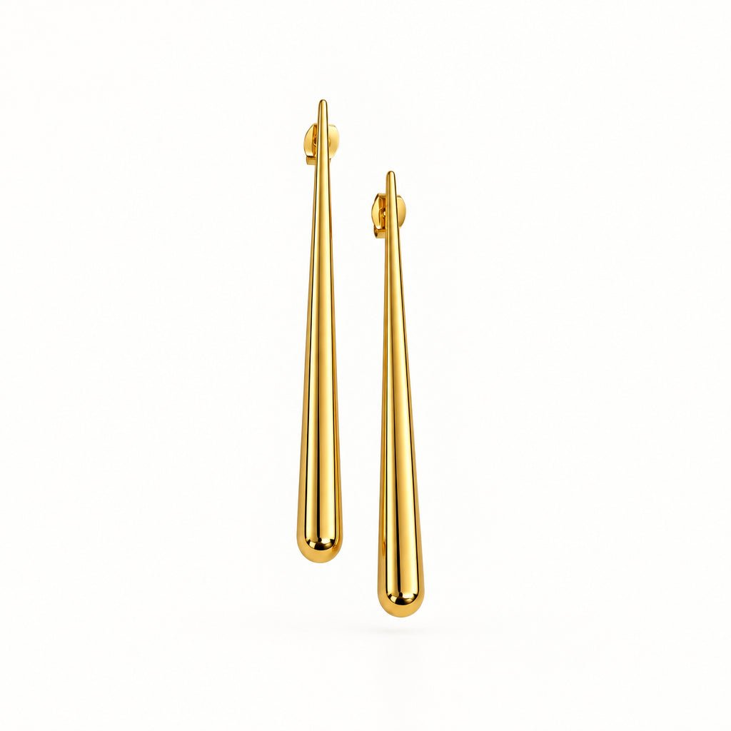 Dual Tone Earrings (2 IN 1)