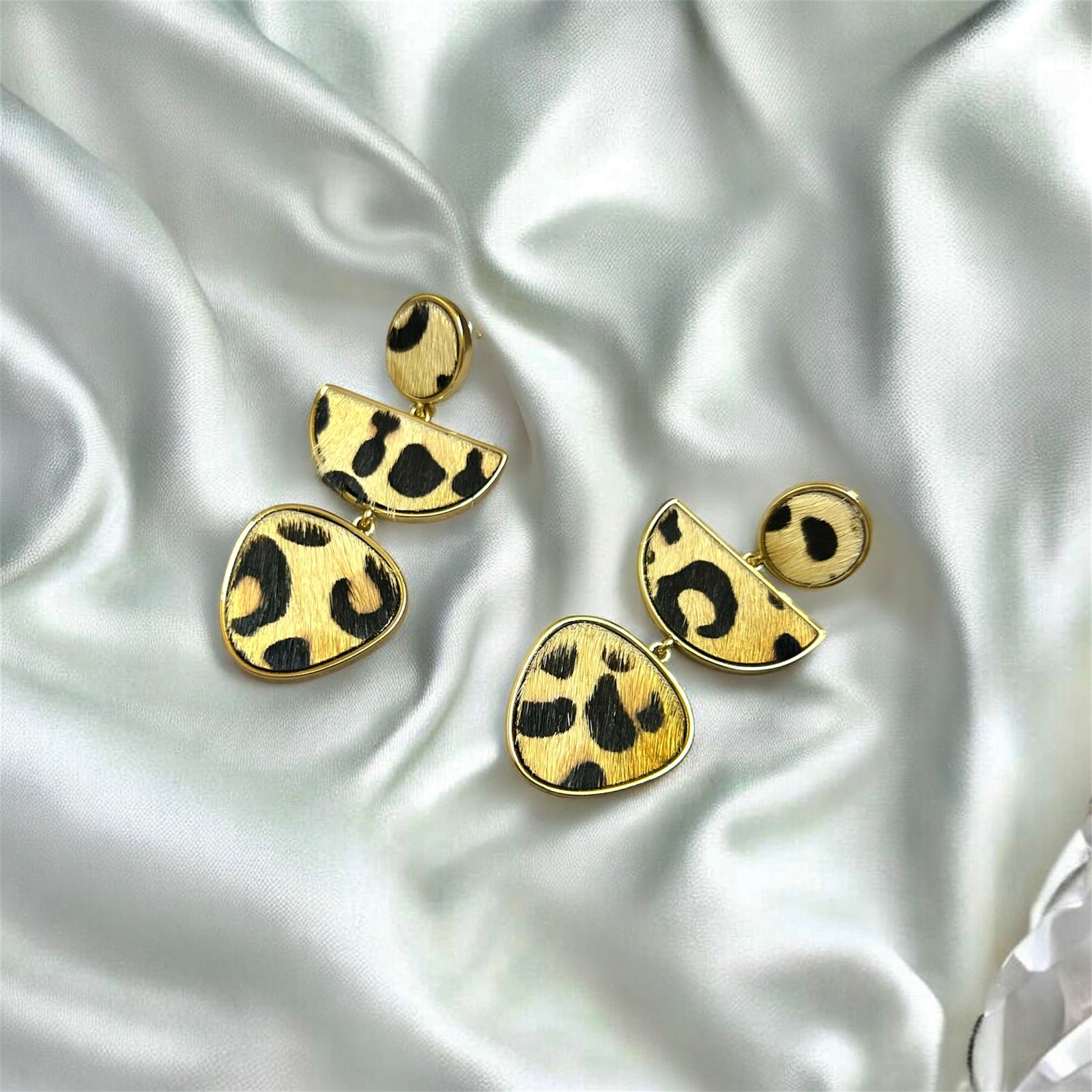 Luxe Leopard Print Earrings