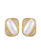Pearl Aura Stud Earrings