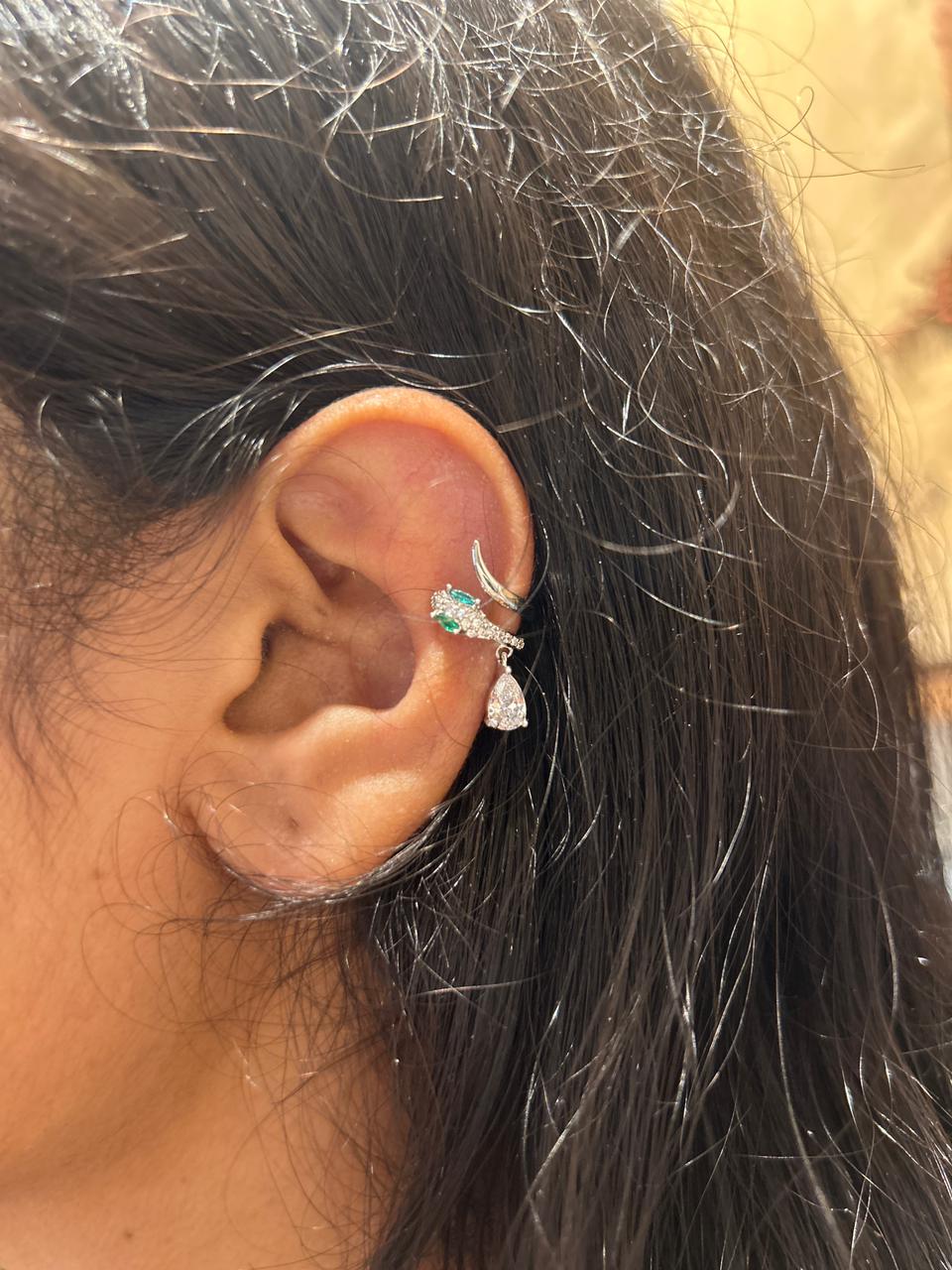 Cleopatra’s Tear Serpent Cuff