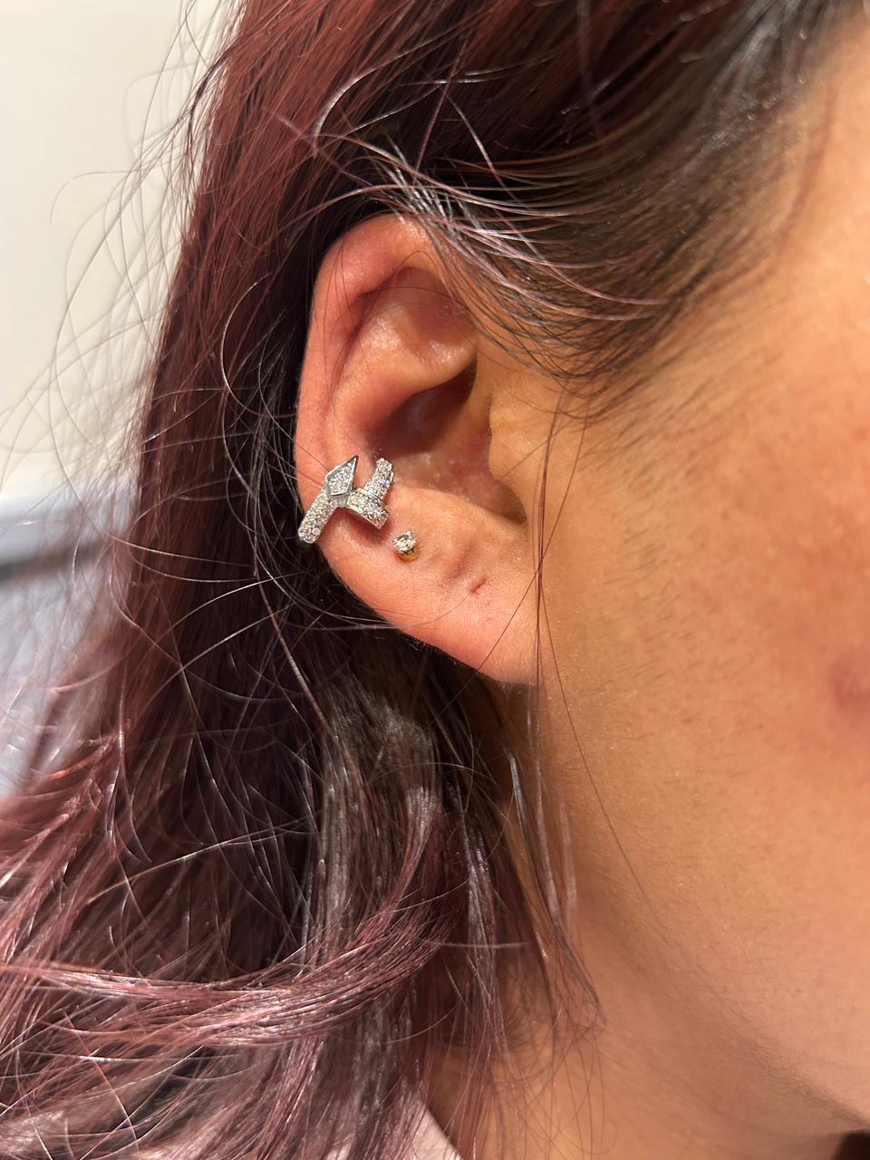 The Serpent Coil Cuff